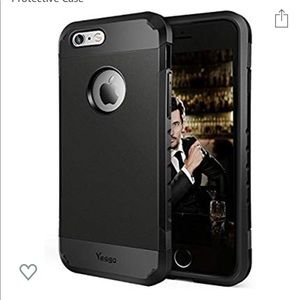 Matte black iPhone 6/6s case